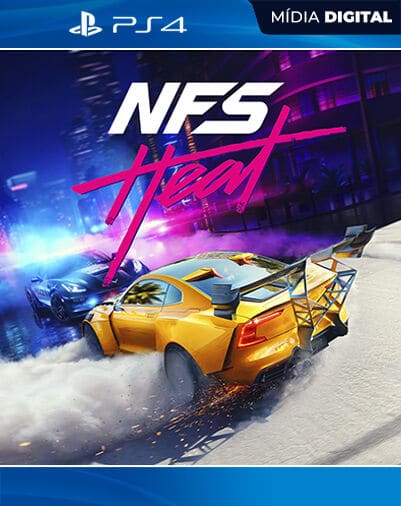 Need for Speed Heat Standard Edition Playstation 4 Mídia Digital