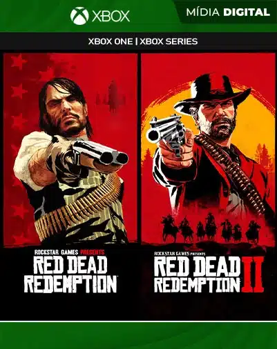 Red Dead Redemption e Red Dead Redemption 2 Xbox Mídia Digital