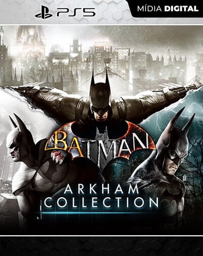 Batman: Arkham Collection Playstation 5 Mídia Digital