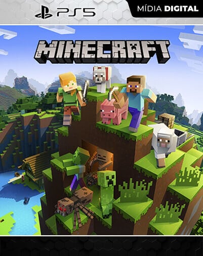 Minecraft Playstation 5 Mídia Digital
