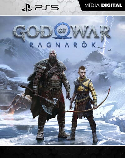 God of War Ragnarök Playstation 5 Mídia Digital
