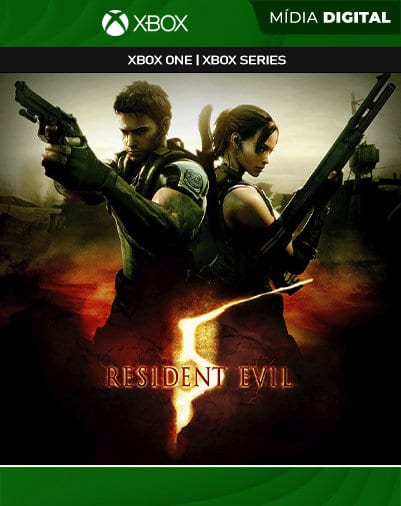 Resident Evil 5 Xbox Mídia Digital
