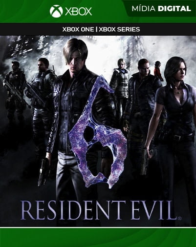 Resident Evil 6 Xbox Mídia Digital