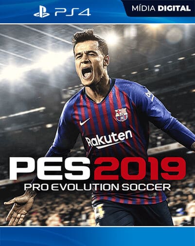 PES Pro Evolution Soccer 2019 Playstation 4 Mídia Digital