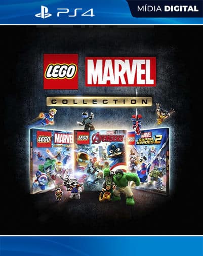 Coleção LEGO Marvel Playstation 4 Mídia Digital