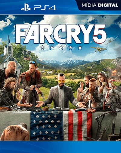 Far Cry 5 Playstation 4 Mídia Digital