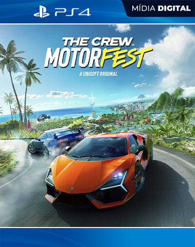 The Crew Motorfest Playstation 4 Mídia Digital