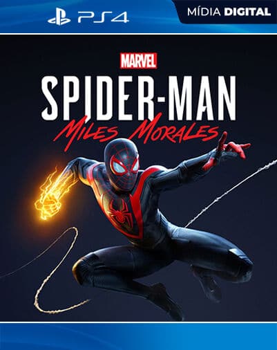 Marvel’s Spider-Man: Miles Morales Playstation 4 Mídia Digital