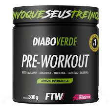 Pré-treino Diabo Verde Pre-Workout (300g) FTW