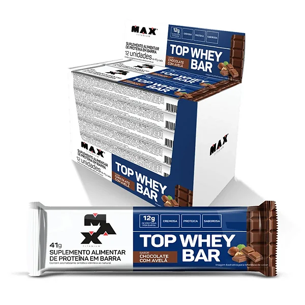 Power Protein Bar 1 un de (41g) Max Titanium