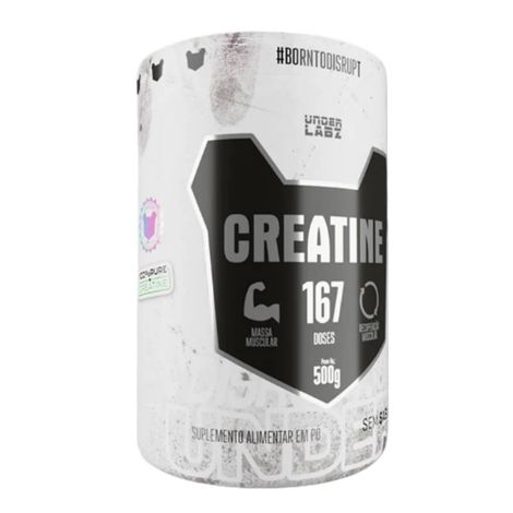 Creatine Borntodisrupt Pote Com 500g Under Labz