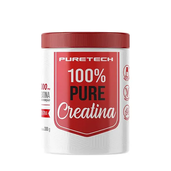 Creatina 100% Pure 300g Puretech