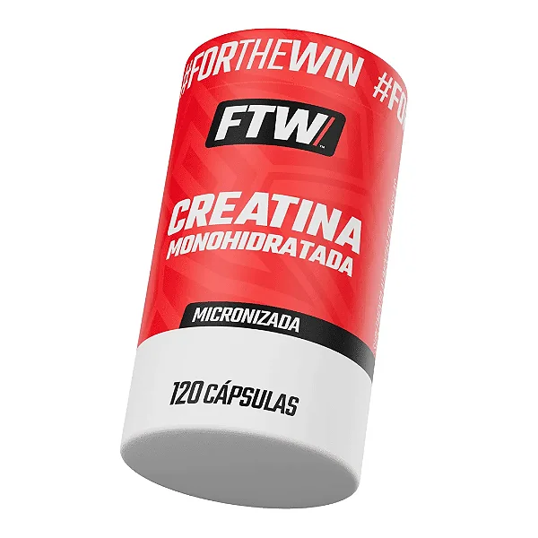 Creatina Monohidratada FTW 120 Cápsulas