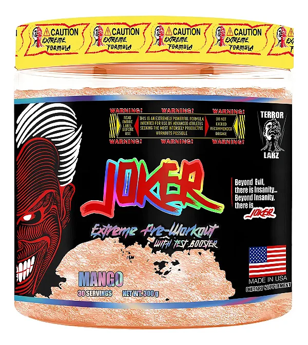 Pré-treino Terror Labz Joker Extreme 300g