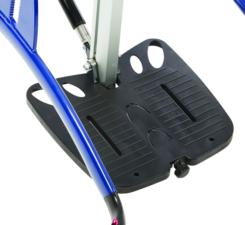 Apoio de pés dobrável