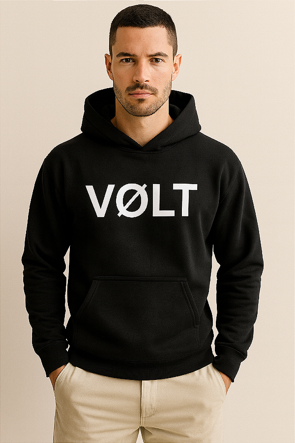 Moletom VØLT Wear Preto
