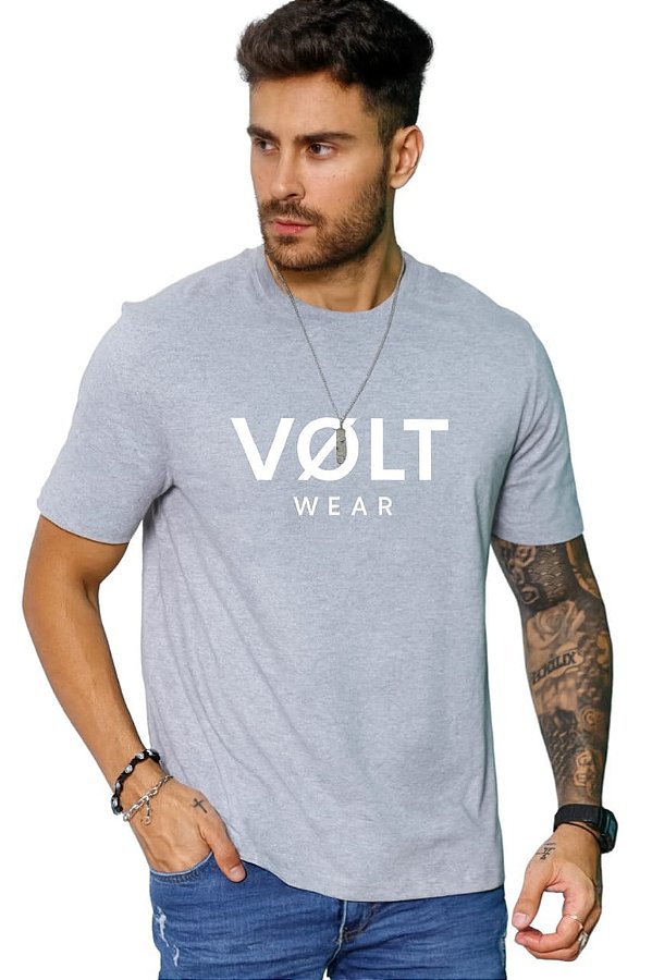 Camisa Cinza vølt wear