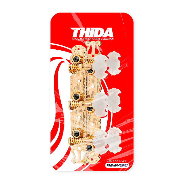 Tarraxas Pino Grosso Dourada 15 Dentes