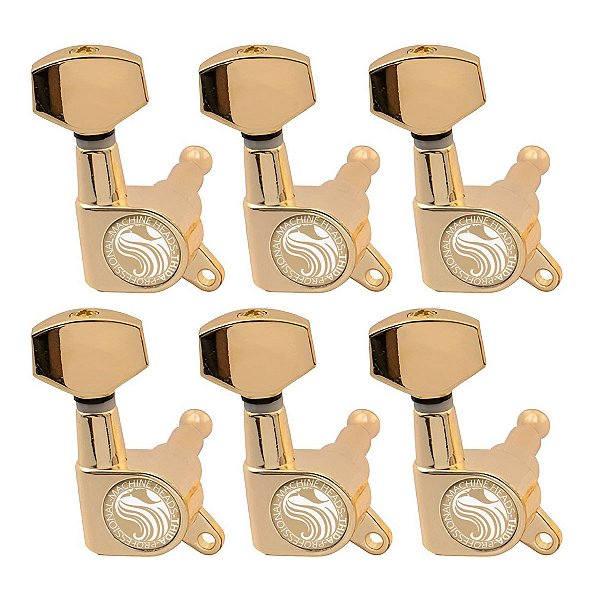 Tarraxas Blindada Dourada Thida Em Linha