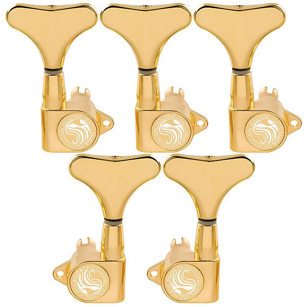 Tarraxas Blindada Dourada Timbrada Thida 5 Cordas 3x2