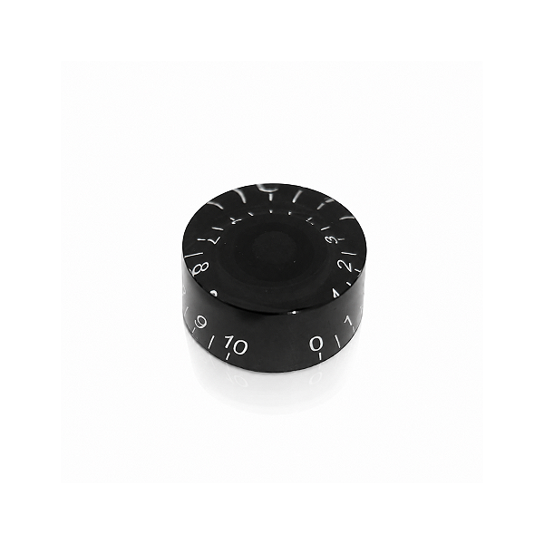 Knob Thida Preto e Branco Speed Control Les Paul