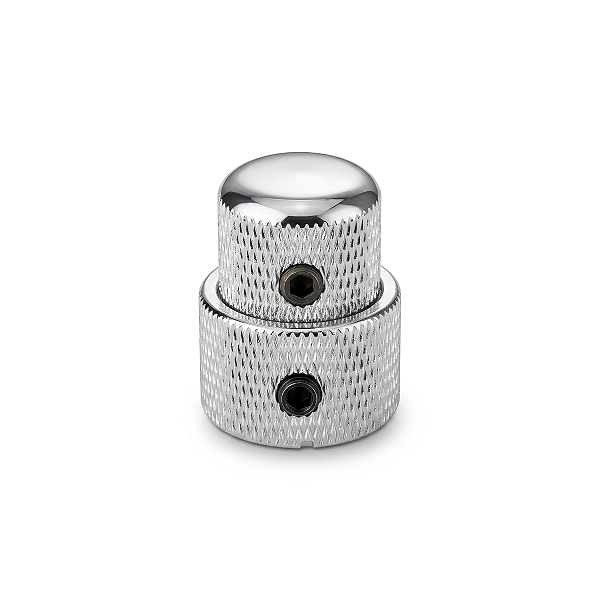 Knob Thida Concêntrico Metal Cromado Com Trava