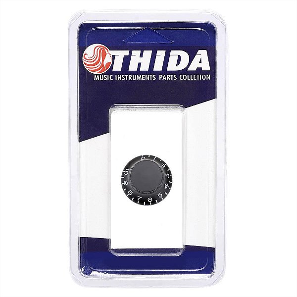 Knob Thida Preto e Branco Speed Control Top Hat