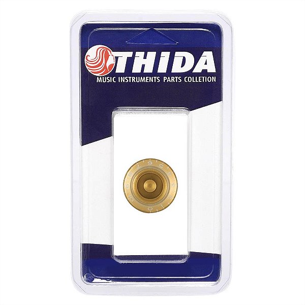 Knob Thida Dourado e Branco Speed Control Vintage