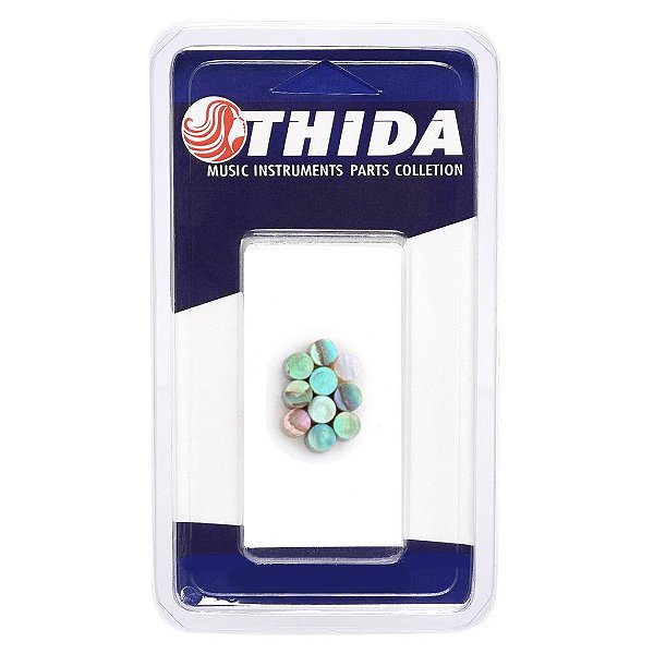 Kit 10 Marcadores Thida Abalone Inlay 6mm
