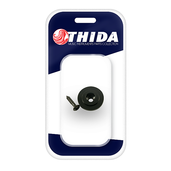 Rebaixador De Cordas Redondo Thida Preto Vintage