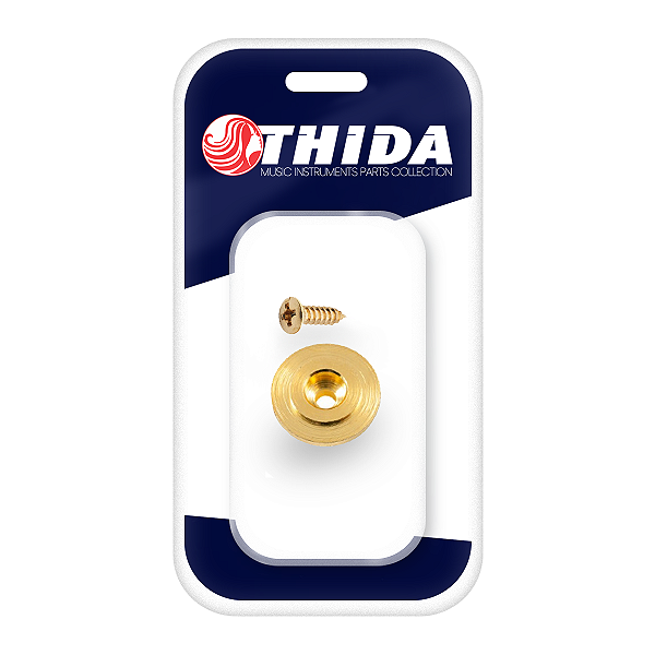 Rebaixador De Cordas Redondo Thida Dourado Vintage