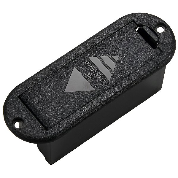 Caixa De Compartimento Thida Bateria 9v Horizontal Preto