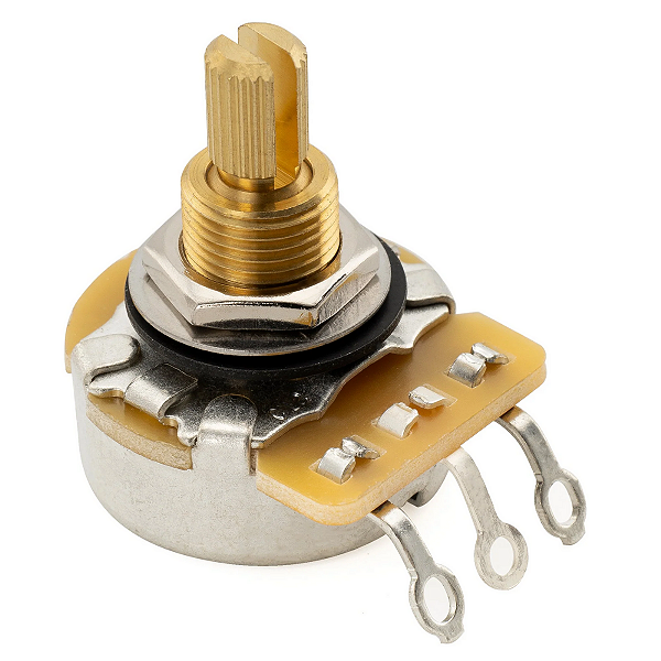 Pot. CTS Eixo Médio Estriado Latonado A500K