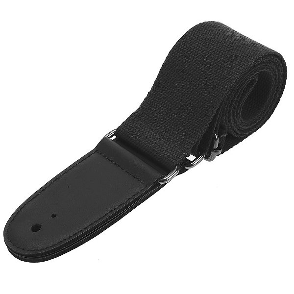 Correia RPC Algodão Preto Ponteira Reforçada Ajustável