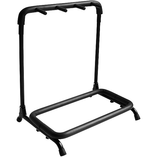 Suporte De Chão Thida Dobrável Para 3 Instrumentos Preto