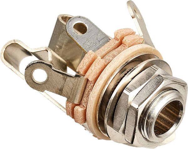 Jack P10 Estéreo Switchcraft Longo Duplo Níquel