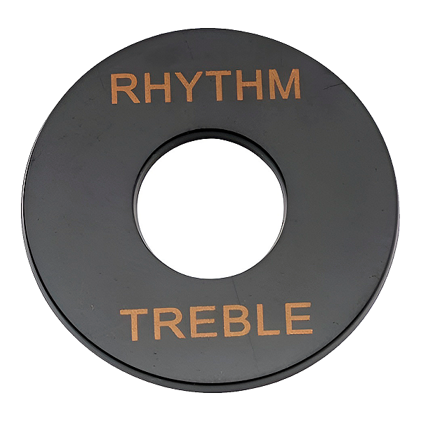 Escudo Thida Moldura Preto Chave Seletora Les Paul SG