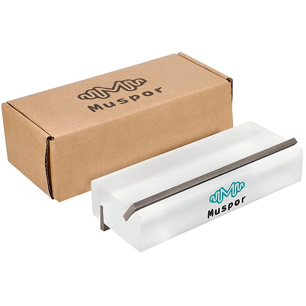 Bloco Muspor Para Limar Trastes 2 Slots 35° e 90°