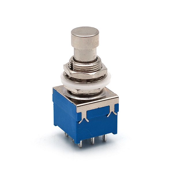 Chave Thida Foot Switch 3PDT Pedal On-On Com Trava