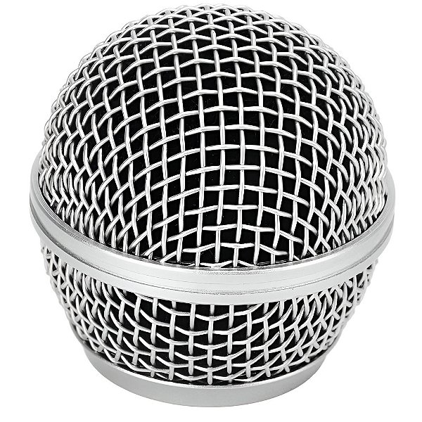 Globo Theodor Metal Cromado Para Microfone Universal