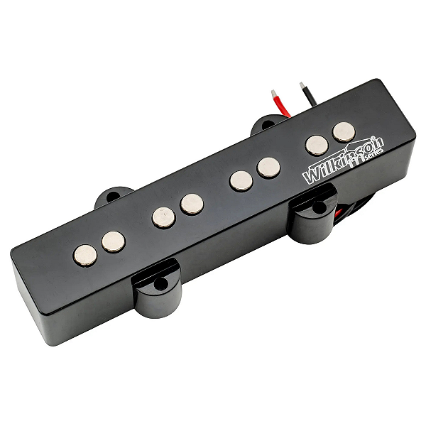 Captador Wilkinson Vintage Para Baixo Jazz Bass 4 Cordas Ponte