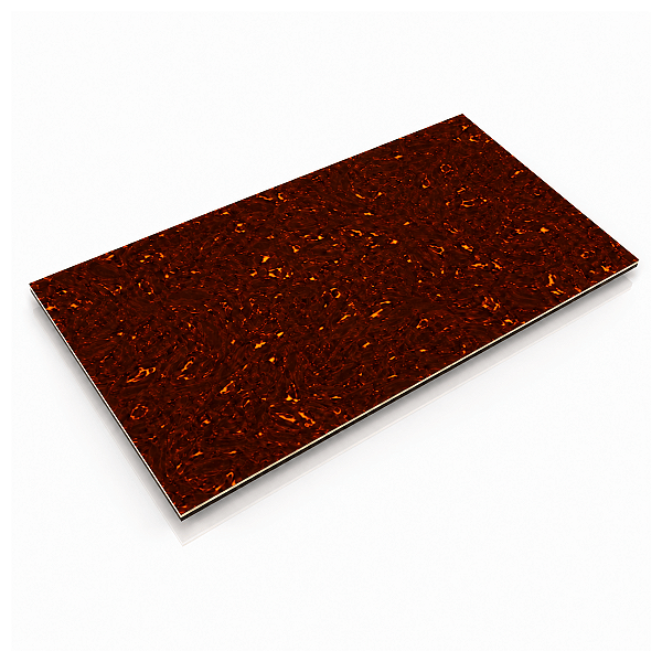 Chapa Placa Brown Tortoise Para Construção De Escudo Guitarra Contra Baixo Luthier