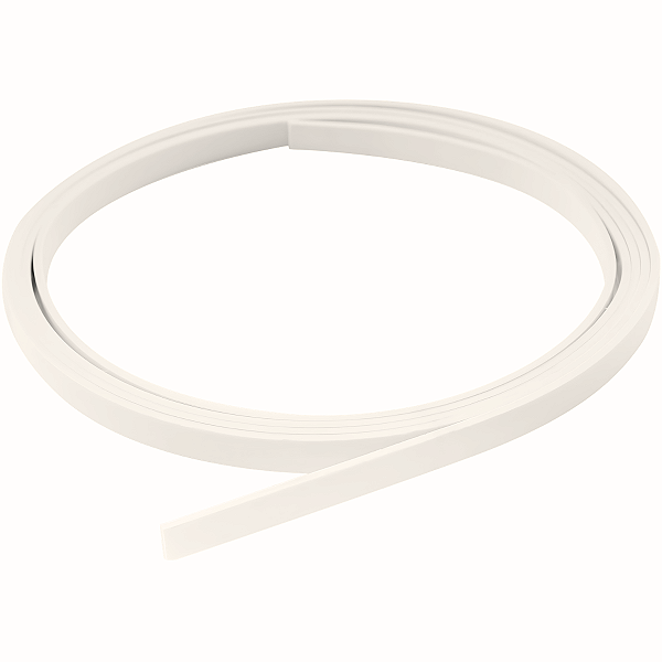 Filete Branco em ABS 6mm 1,65 Metros Para Instrumentos de Cordas