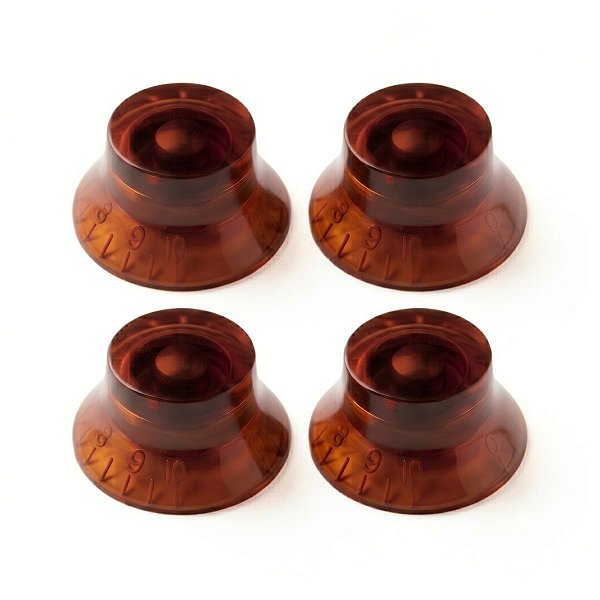 Kit Com 04 Knob Speed Control Para Guitarra Les Paul Âmbar