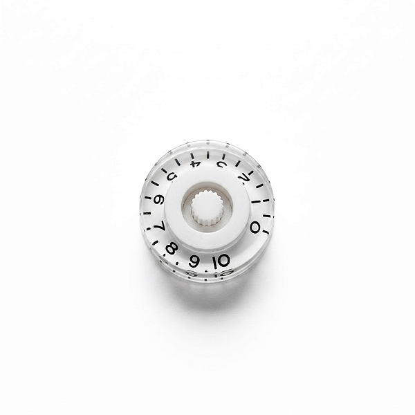 Knob Knob Botão Para Guitarra Les Paul Speed Control Transparente