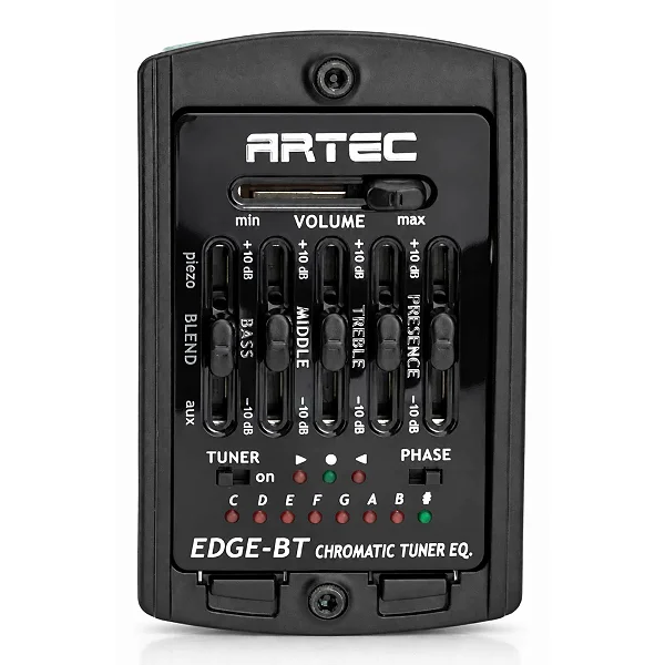 Pré Equalizador Artec EDGE-ND Violão Nylon Clássico Preto- EDGE-BT-MC