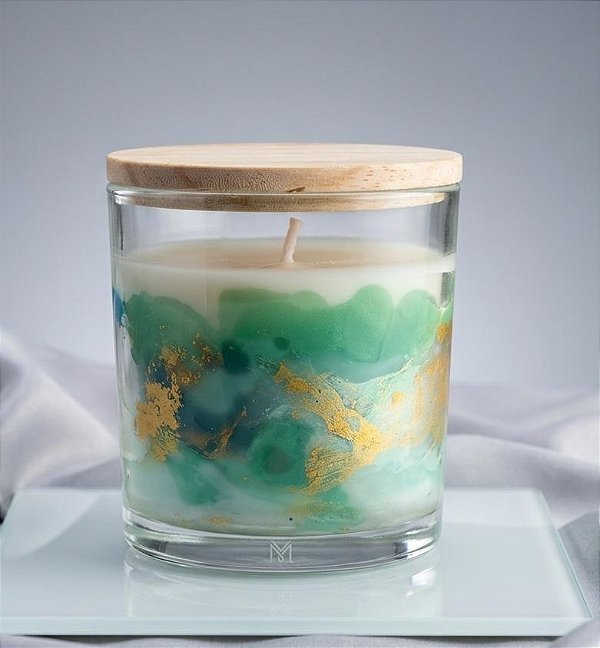 Vela Aromática Flor de Cerejeira – 180g - Vela perfumada