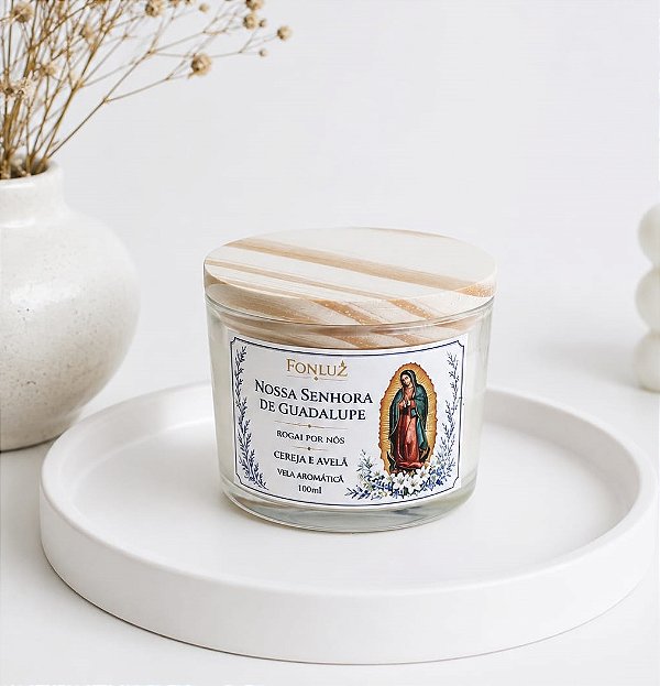 Vela Aromática Cereja e Avelã 100g
