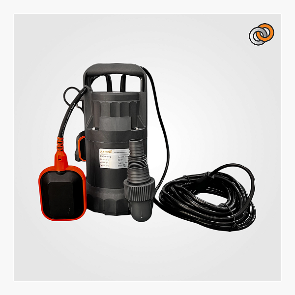 Motobomba Lepono XKS 220V 0,5cv submersível plástica