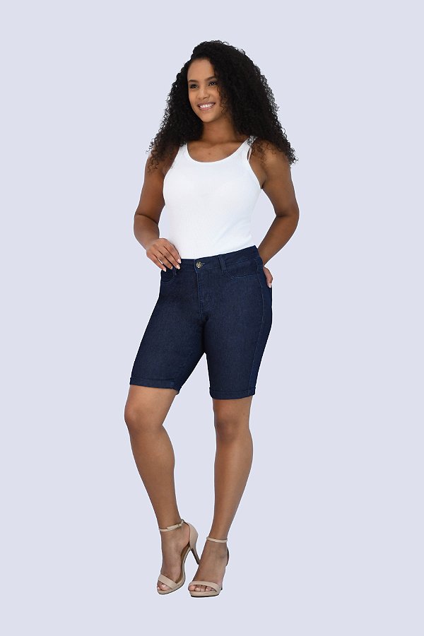 735- BERMUDA FEM CICLISTA CIN INT #MM# BELLAGIO